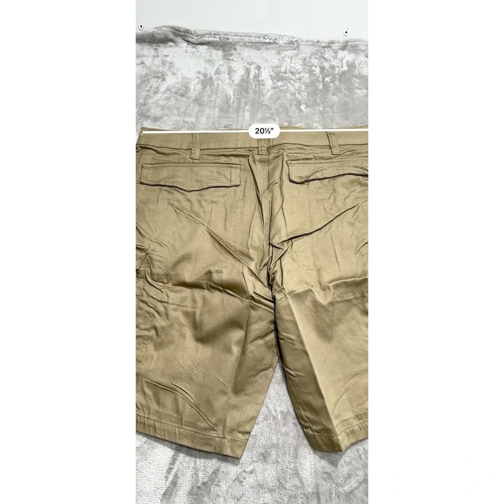 Directv Direct Tv Cargo Shorts Men's Size‎ 42 Beige Khaki Straight Leg Brand New